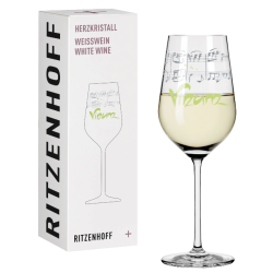 Ritzenhoff Ritzenoff Heart Crystal White Wine Glass 3