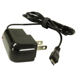Readyplug Wall Charger For Amazon Kindle 6 Inch Ereader - USB Charging Cable Black