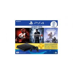 PlayStation 4 500GB Game Console with 3 Games & 90 day Voucher
