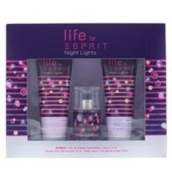 - Night Lights Women& 39 S Gift Set - Eau De Toilette 15ML & Shower Gel 75ML & Body Lotion 75ML - Parallel Import