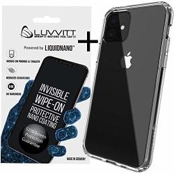 Luvvitt Clear View Case + Liquid Glass Screen Protector Designed For Apple Iphone 11 Xi 6.1 Inch 2019