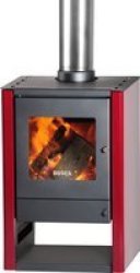 MegaMaster Bosca Gold 380 Closed Combustion Burgundy Fireplace