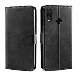 Torubia Leather Case Compatible With Huawei P Smart Z Y9 Prime 2019 Flip Leather Wallet Case With Card Holder Kickstand Function Premium Leather Folio