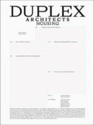 Duplex Architects - Housing Hardcover