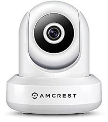 Amcrest Wifi Security Camera Indoor Pan tilt Ip Camera Wireless Home Surveillance System With Ir Night Vision Two-way Talk For Pet Nanny Cam Video