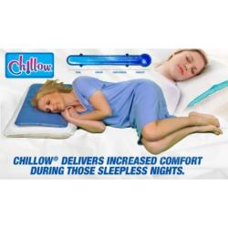 Chillow Pillow Soothing Cooling Comfort On Your Favorite Regular