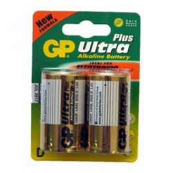 GP P 13A2 D Size Ultra Alkaline Batteries