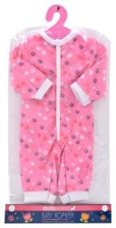 Baby Dolls Clothes - Polka Dot Onesie Outfit