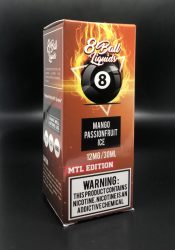 8BALL Mtl – Mango Passion E-liquid 30ML