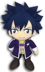 Schylling Great Eastern Entertainment Fairy Tail-gray S6 Clothes Collectible Plush Toy 8