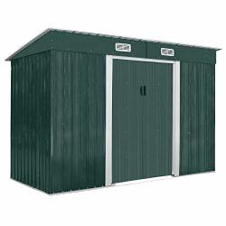 deals on 9' x 4' ft outdoor storage shed with floor and