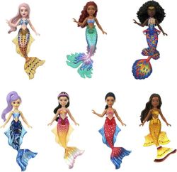 Disney - The Little Mermaid Ariel And Sisters Small Doll Set