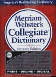 Merriam-webster& 39 S Collegiate Dictionary Eleventh Edition Revised And Updated Hardcover 11TH Revised Edition