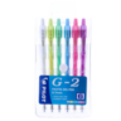 Pastel Gel Pens 6 Pack