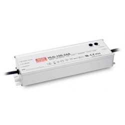 LED Driver 96W 24V 4A HLG-100H-24A Meanwell Ac-dc Smps HLG-100H Series Mean Well C.v+c.c Power Supply