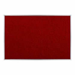 Info Board Alufine Frame 900 X 600MM - Red