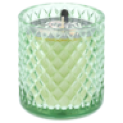 Lemongrass & Verbena Scented Prism Candle 8X9CM