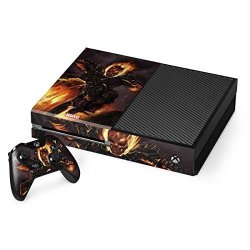 Ghost Rider Xbox One Console And Controller Bundle Skin - Ghost Rider On Patrol Marvel X Skinit Skin