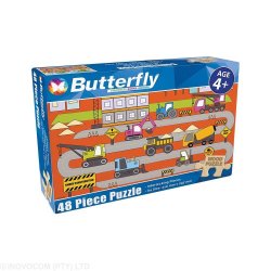 Butterfly South Africa Wooden Puzzle - 48PC