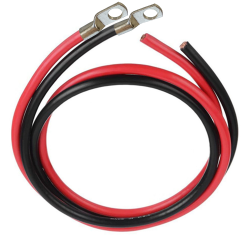 The Sun Pays Battery Cable - 1M With Lugs On One End - 25MM2 Battery Cable - 1M With Lugs On One End
