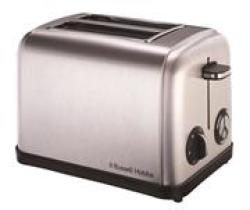 Russell Hobbs 2 Slice Stainless Steel Toaster - Black Stylish Stainless Steel Finish Cancel reheat defrost Function Indicator Lights Retail Box 1 Year Warranty Product Overview:whatever