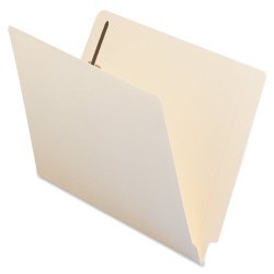 Smead End Tab Fastener File Folder Shelf-master Reinforced Straight-cut Tab 2 Fasteners Letter Size Manila 50 Per Box 34115