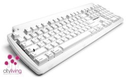 White Wired Keyboard