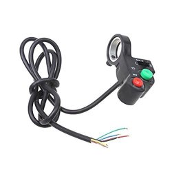 Goofit Universal 7 8" Handlebar Turn Signal Light & Horn Switch Button For Spotlight Scooter Electrombile Moped