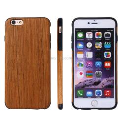 Silulo Online Store Siam Rose Wood Paste Skin Pu Protective Case For Iphone 6 & 6S