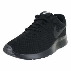 Nike Women's Tanjun Running Shoes Black black black 8.5 B M Us