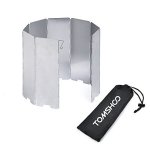 9 Plates Wind Deflectors Foldable Outdoor Camping Gas Stove Wind Shield Scre L/_D