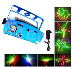 Full Color Animation Sd Card Laser Light Blue Led Lighting Dj Disco