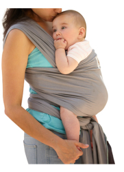 Pod Baby Carriers Pod Wrap Baby Carrier Dove Grey