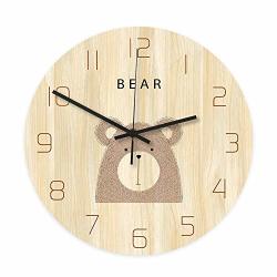 Keeyi Wall Clock Decorative Indoor Kitchen Clock Wall Clock -easy To Read Home office classroom school Clock 30CM