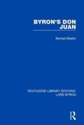 Byron& 39 S Don Juan Paperback