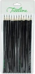 Sharpened Economy Black Barrel Pencils Hb Set Of 12 Box Of 12 Sets