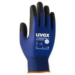 Uvex Phynomic Wet Safety Gloves - Blue