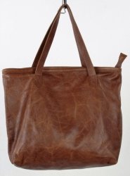 King Kong Leather Leather Shopper Bag in Pecan