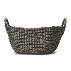 @home Water Hyacinth Basket Curved Medium 28X40CM