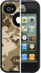 OtterBox Defender Military Shell Case For iPhone 4 And 4s BlackAnd Desert
