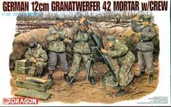 Dragon Models 1:35 German 12cm Granatwerfer 42 Mortar W crew