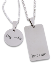 His And Hers Pendants And Chains