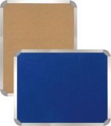Info Board Aluminium Frame - 900 600MM - Sky Blue