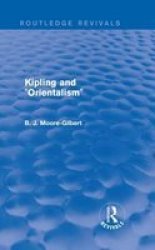 Kipling And Orientalism Hardcover
