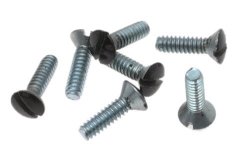 Leviton 85000-PRT 1 2-INCH Long 6-32 Thread Oval Head Milled Slot Replacement Wallplate Screws Brown 100 Pack