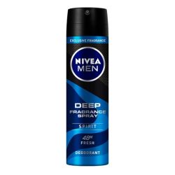 Nivea Men Deep 48H Fragrance Spray Deodorant - Spirit - 150ML
