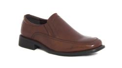 Men's Shoes - Formal Slip-ons - Brown - 9