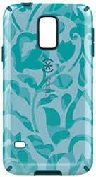 Speck Products Samsung Galaxy S5 Candyshell Inked Case - Wallflowers Blue atlantic Blue