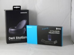 Samsung Dex Station & X-folding Touch Pro Bluetooth Keyboard