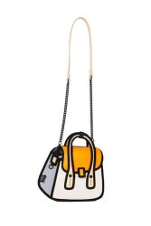 Orange Owl Handbag Ladies Sling Crossbody Bag Cellphone Purse